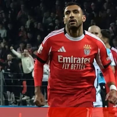 Música dedicada a Pavlidis acompanhou o hat-trick no Moreirense-Benfica