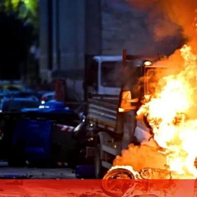 Confrontos entre ultras Génova e Inter deixam carros incendiados e feridos