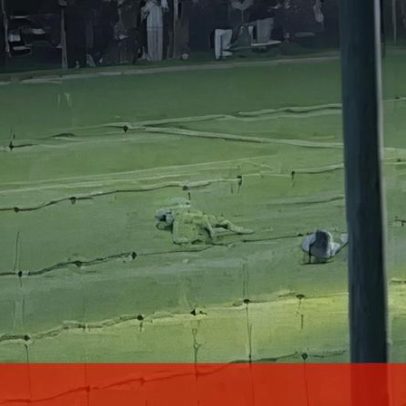 Três jogadores sub-19 do Bastia atingidos por foguetes durante jogo