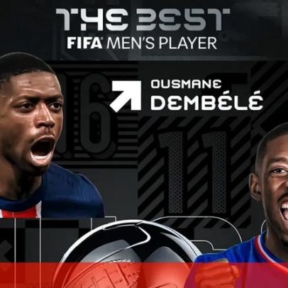 The Best: dupla portuguesa no onze do ano e Dembélé eleito melhor do Mundo