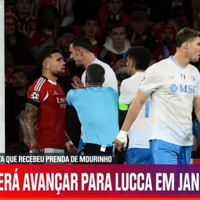 Lorenzo Lucca, avançado de 2 m, terá sido oferecido ao Benfica, afirma jornalista