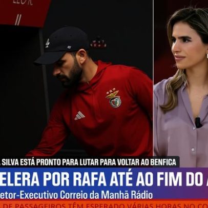 Presidente do Besiktas diz que Rafa pode sair mediante pagamento