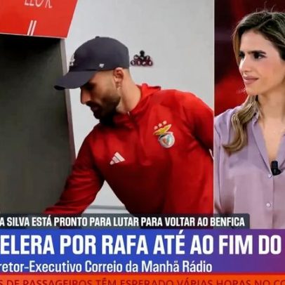 Mourinho decide contratar Rafa Silva; chega ao Benfica e já joga