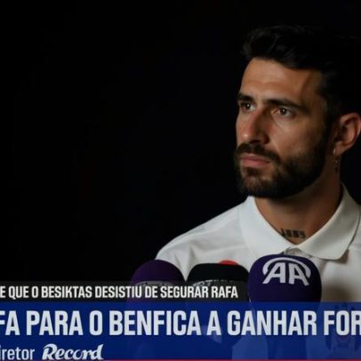 Rafa Silva rescinde com o Besiktas e debate o destino dos 9 milhões