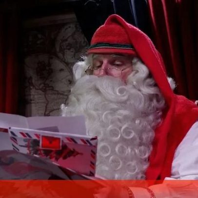 Pai Natal em Lapónia com agenda preenchida a poucos dias do Natal