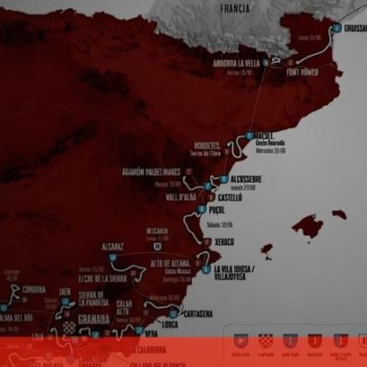 Volta a Espanha 2026: apenas metade do território será percorrido