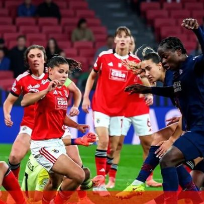 Benfica termina a Champions feminina com empate frente ao PSG