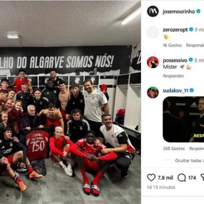 Mourinho soma 750ª vitória e Sudakov reage com Respect