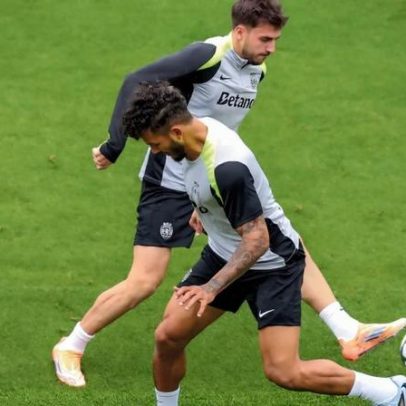 Onze provável do Sporting para o jogo com o Santa Clara nos Açores