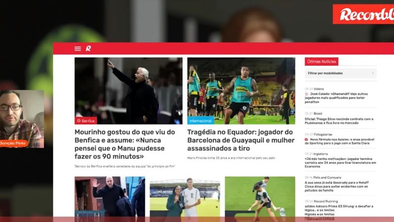 Benfica encanta Mourinho; Sporting e Porto buscam avançar na Taça de Portugal