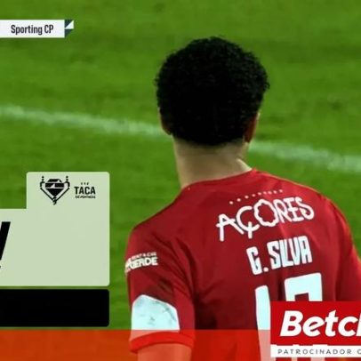 Golo nos descontos garante a reviravolta do Santa Clara frente ao Sporting
