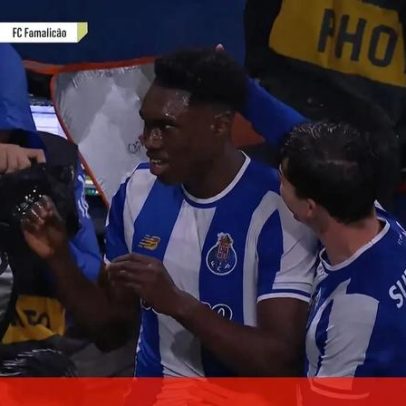 Cabeceamento de Samu deu o 3º golo ao FC Porto contra o Famalicão