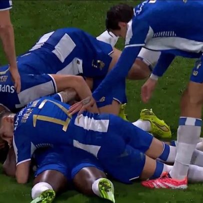 Pepê aproveita recarga para fechar a goleada do FC Porto frente ao Famalicão