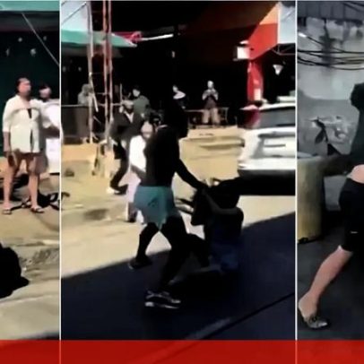 Osvaldo Neto sai de bar sem pagar, agride mulher e ex-polícia e recebe o troco