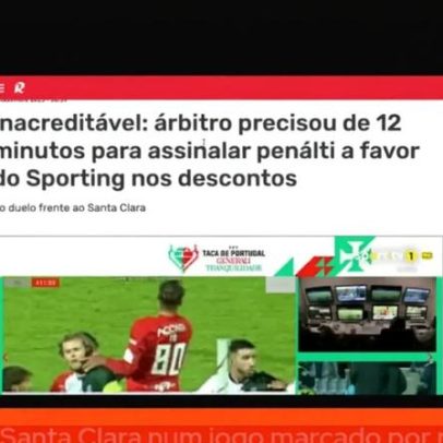 Polémica em Açores: penálti aos 12 minutos prejudica o Sporting