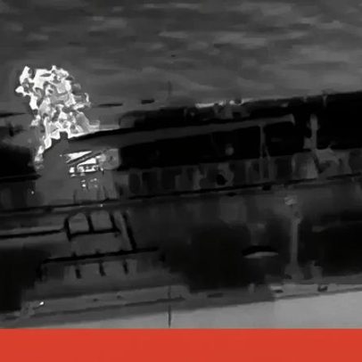 Ucrânia afirma ter atingido navio-tanque da frota russa no Mediterrâneo