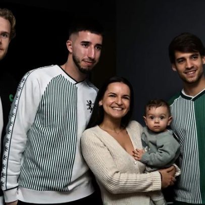Capitães do Sporting visitam o Hospital Garcia de Orta com presentes