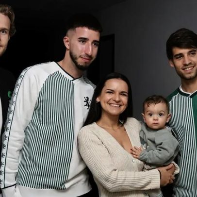 Capitães do Sporting visitam o Hospital Garcia de Orta com presentes