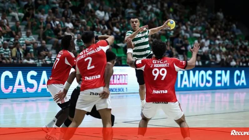 Dérbi Benfica-Sporting no Pavilhão da Luz