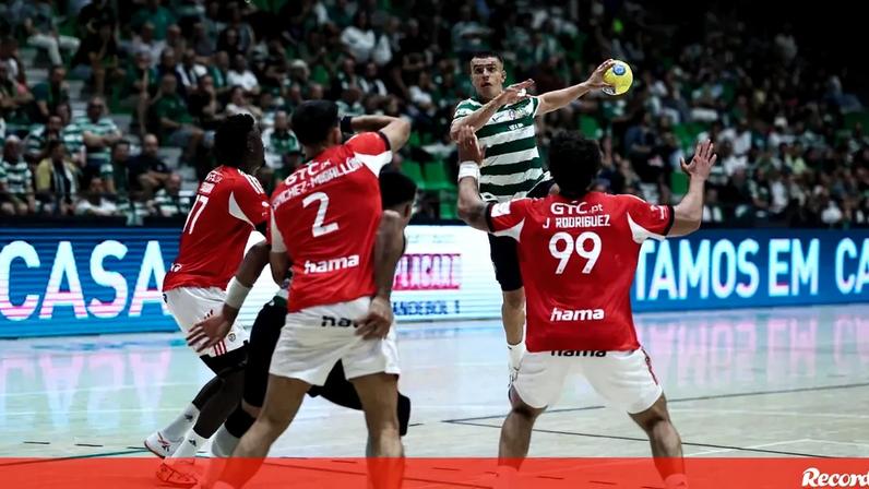 Dérbi Benfica-Sporting no Pavilhão da Luz