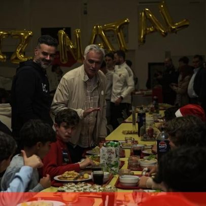 Mourinho no jantar de Natal da formação do Benfica: não sei quantos anos fico
