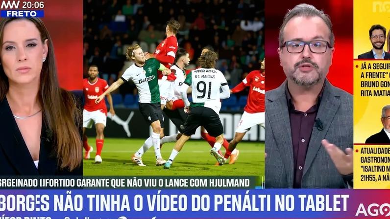 Vítor Pinto: «O treinador do Sporting nunca pode ir para a conferência de imprensa sem estar documentado sobre um lance tão polémico»