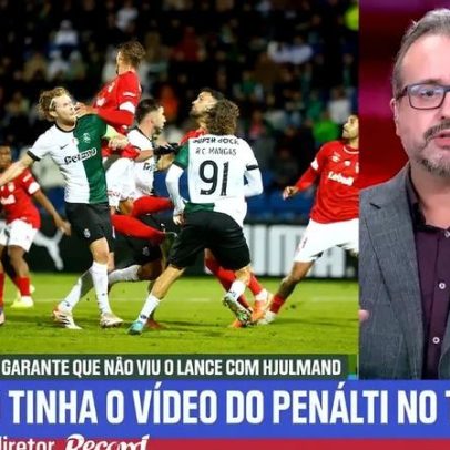 Treinador do Sporting só pode falar com documentação sobre lance polémico