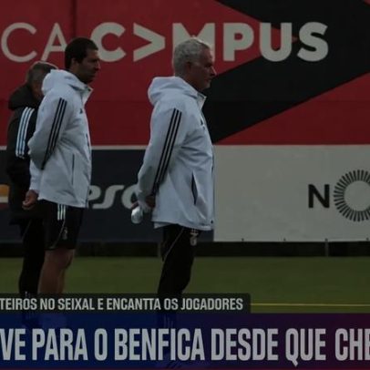 Mourinho instala-se em Seixal; rotina do treinador e relação com os jogadores