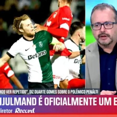 Vítor Pinto comenta penálti de Hjulmand; Duarte Gomes é criticado por tempo de decisão