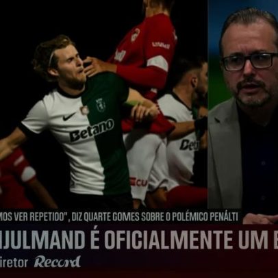 Penálti de Vítor Pinto sobre Hjulmand gera debate; Gomes acusado de demorar
