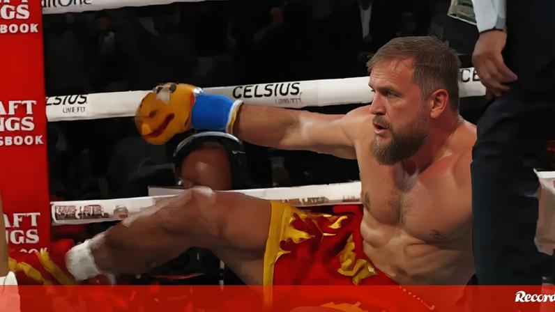 Antigo campeão do mundo não deu tréguas ao adversário, deitando-o ao tapete no sexto round