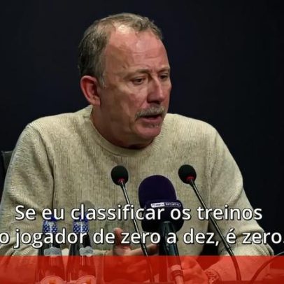 Treinador do Besiktas critica Rafa por treinar apenas para cumprir contrato