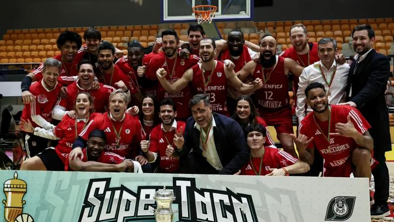 Benfica conquistou a Supertaça de basquetebol