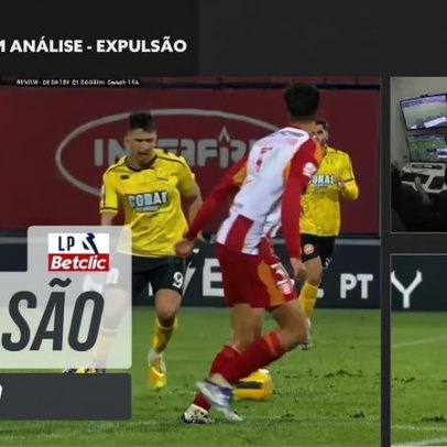 Entrada que valeu expulsão de Rúben Semedo frente ao FC Porto