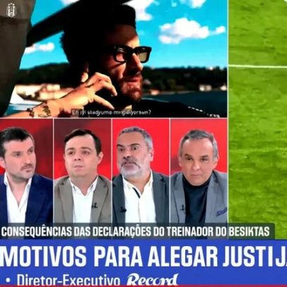 Treinador do Beşiktaş irritou-se com Rafa por 125 passos no treino