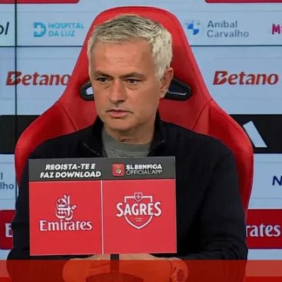 Mourinho comenta unanimidade rara entre Santa Clara e Sporting