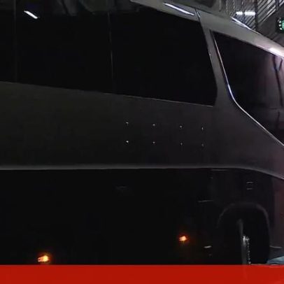 Sporting chega a Guimarães com meio de transporte diferente do habitual