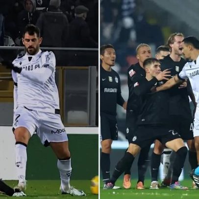 Nélson Oliveira expulso em incidente entre V. Guimarães e Sporting