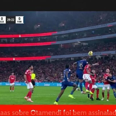 Penálti sobre Otamendi, queixas do Sporting e expulsão em Guimarães
