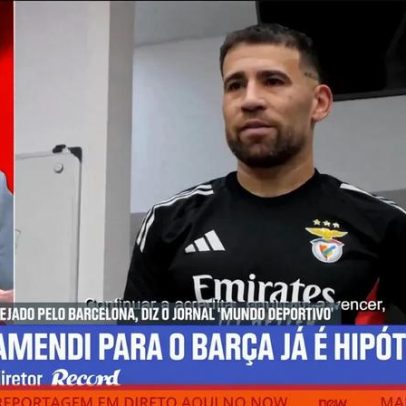 Nico Otamendi na lista do Barcelona