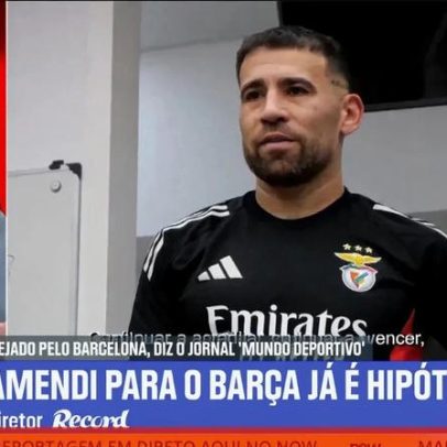 Se Otamendi sair, Benfica precisa de dois centrais