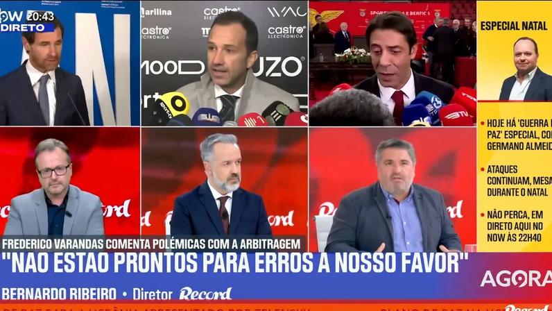 Bernardo Ribeiro, diretor de Record, resume problemas do futebol português