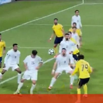 Golo do extremo pelo Benfica resolve confusão e Wesley celebra com Félix