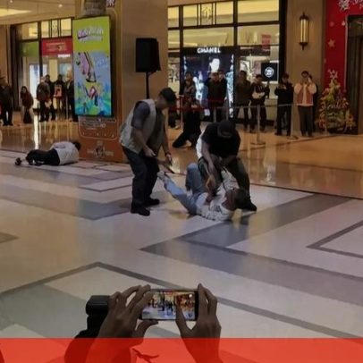 Habitantes de Taiwan simulam ataques em metros e centros comerciais