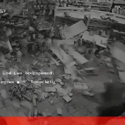Imagens mostram multibanco arrancado do interior de loja nos EUA