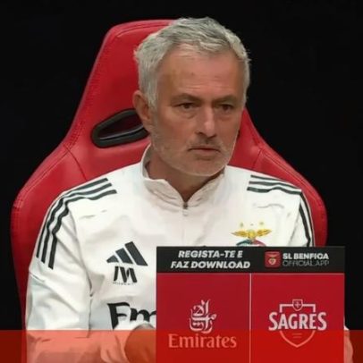 Mourinho comenta discurso de Varandas e referência a Hamilton sobre o Benfica