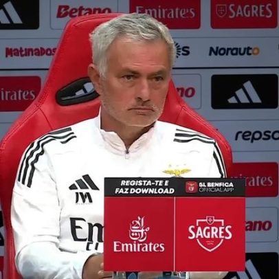 Mourinho antes da chegada de Lopes Cabral: Benfica é foco de Banjaqui e José Neto