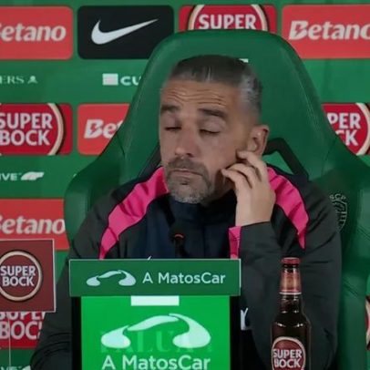 Rui Borges: não vejo F1, vejo andebol e voleibol onde Sporting vence