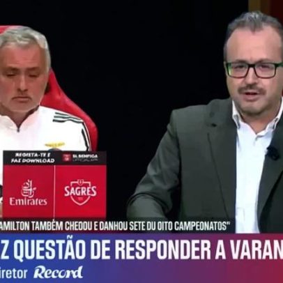 Mourinho e Hamilton elogiam analogia com traço autobiográfico