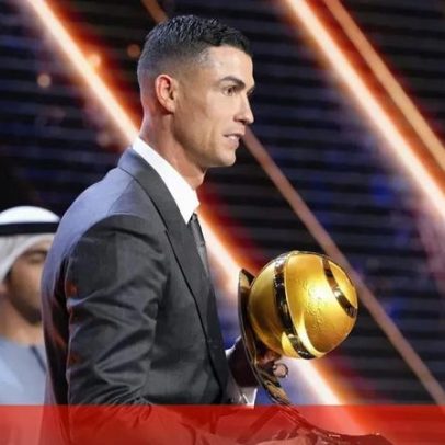 Ronaldo, Vitinha e Seleção Nacional distinguem-se nos Globe Soccer Awards